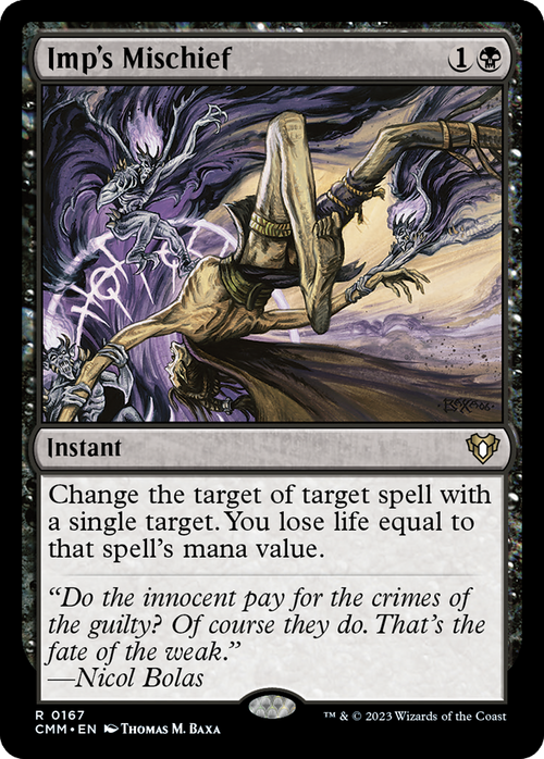 Imp's Mischief (CMM-167) - Commander Masters Foil