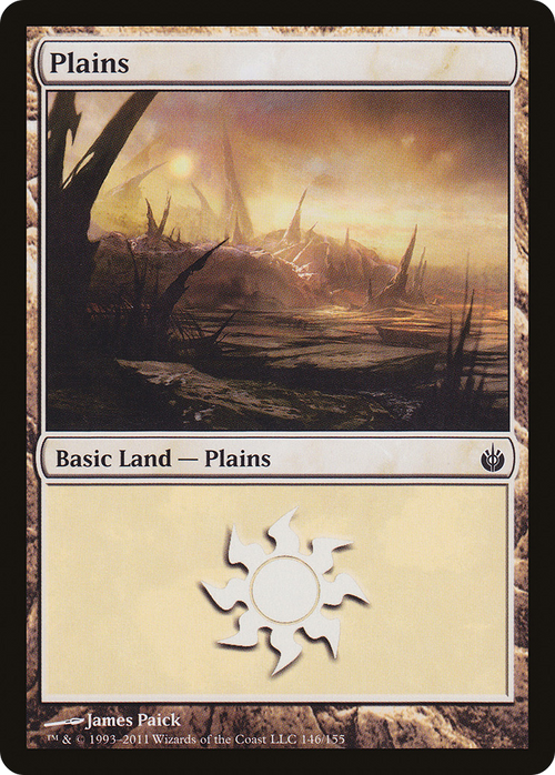 Plains (146) (MBS-146) - Mirrodin Besieged