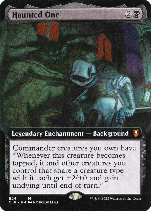 Haunted One (Extended Art) (CLB-624) - Commander Legends: Battle for Baldur's Gate: (Extended Art)