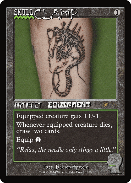 Skullclamp (1663) (SLD-1663) - Secret Lair Drop