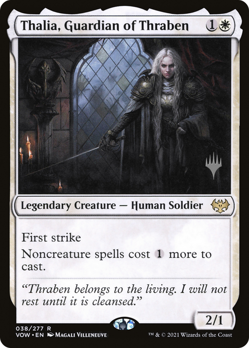 Thalia, Guardian of Thraben (PPDMU-038) - Innistrad: Crimson Vow Promos
