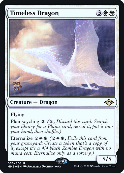 Timeless Dragon (PRE-35S) - Modern Horizons 2 Promos Foil