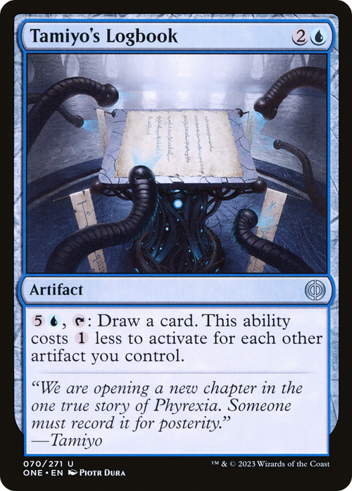 Tamiyo's Logbook (ONE-070) - Phyrexia: All Will Be One