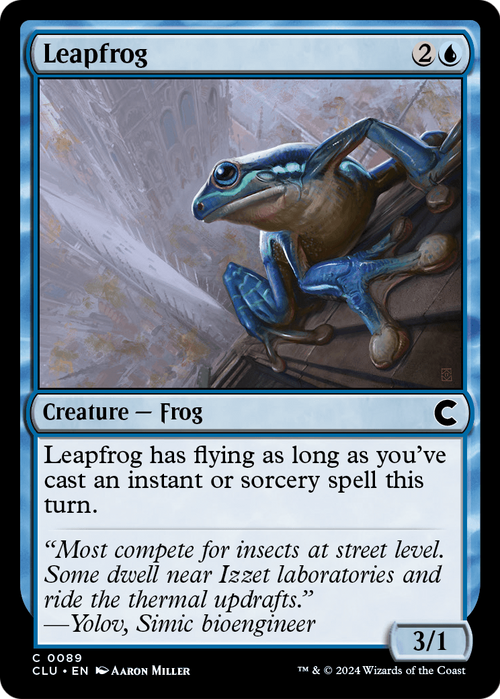 Leapfrog (CLU-089) - Ravnica: Clue Edition