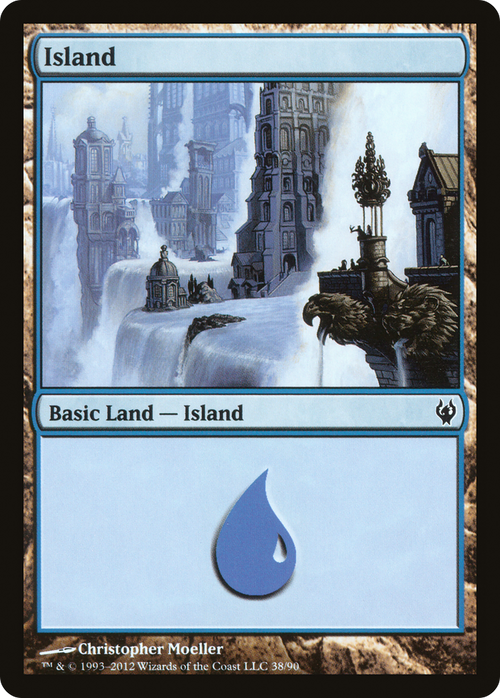 Island (38) (DDJ-038) - Duel Decks: Izzet vs. Golgari