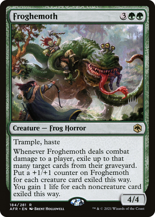 Froghemoth (PPAFR-184P) - Adventures in the Forgotten Realms Promos