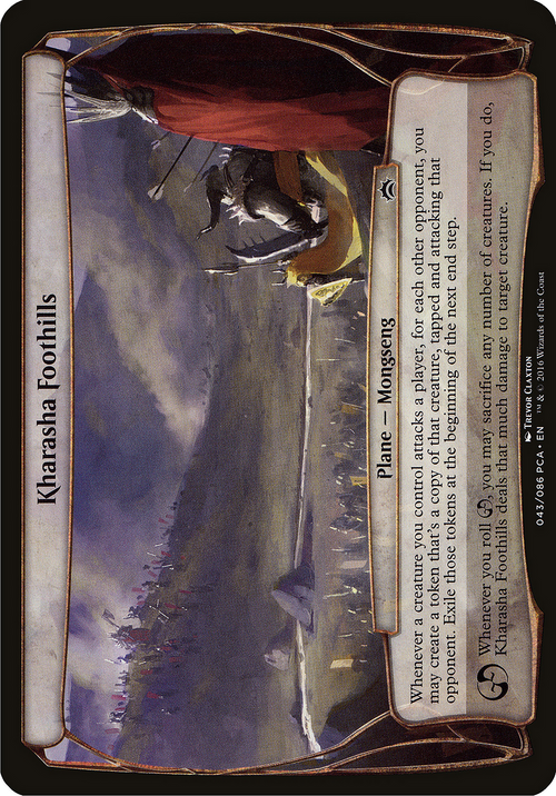 Kharasha Foothills (Planechase Anthology) (OVER-043) - Planechase Anthology Planes