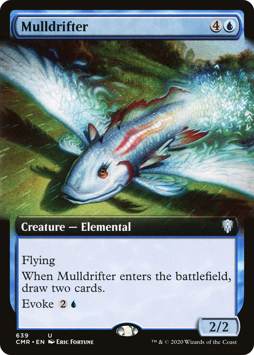 Mulldrifter (Extended Art) (CMR-639) - Commander Legends: (Extended Art) Foil