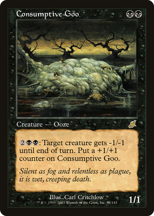 Consumptive Goo (SCG-062) - Scourge Foil
