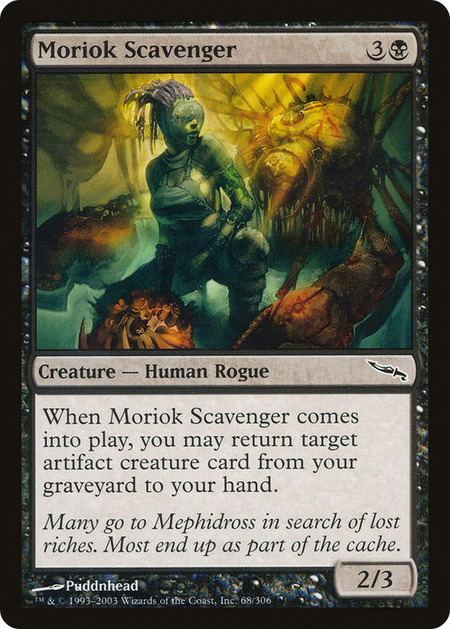 Moriok Scavenger (MRD-068) - Mirrodin Foil