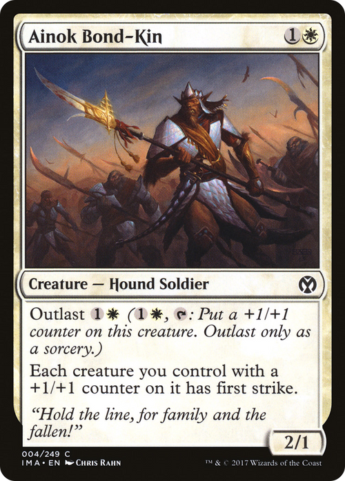Ainok Bond-Kin (IMA-004) - Iconic Masters