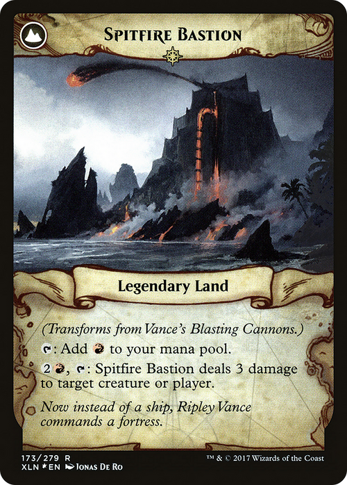 Vance's Blasting Cannons (PRE-173S) - Ixalan Promos: (compasslanddfc) Foil
