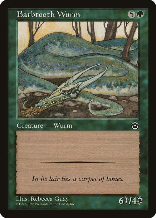 Barbtooth Wurm (P02-) - Portal Second Age