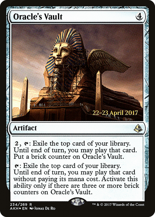 Oracle's Vault (PRE-234S) - Amonkhet Promos Foil