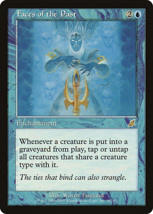 Faces of the Past (SCG-035) - Scourge Foil