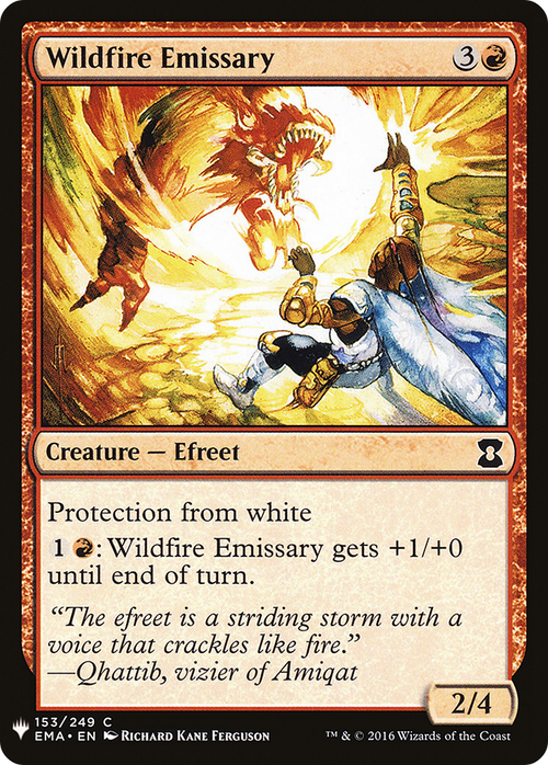 Wildfire Emissary (LIST-EMA-153) - The List