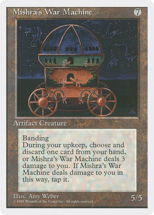 Mishra's War Machine (4ED-) - Fourth Edition