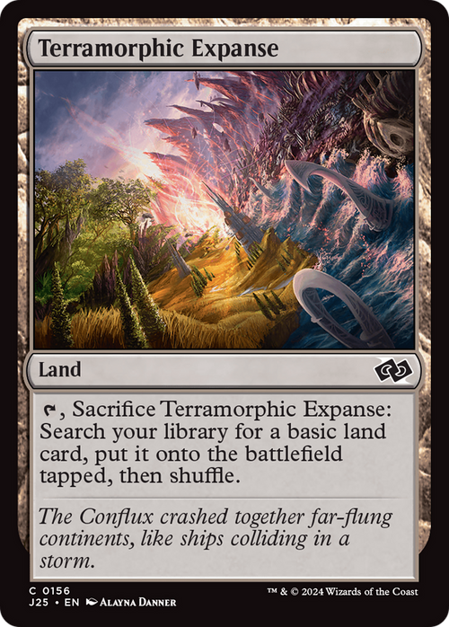 Terramorphic Expanse (J25-156) - Foundations Jumpstart