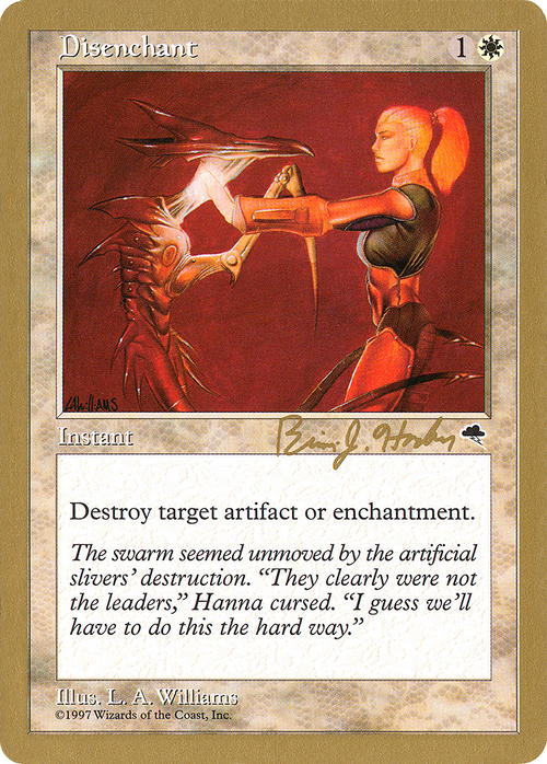 Disenchant - 1998 Brian Hacker (TMP) (WCD-) - World Championship Decks 1998