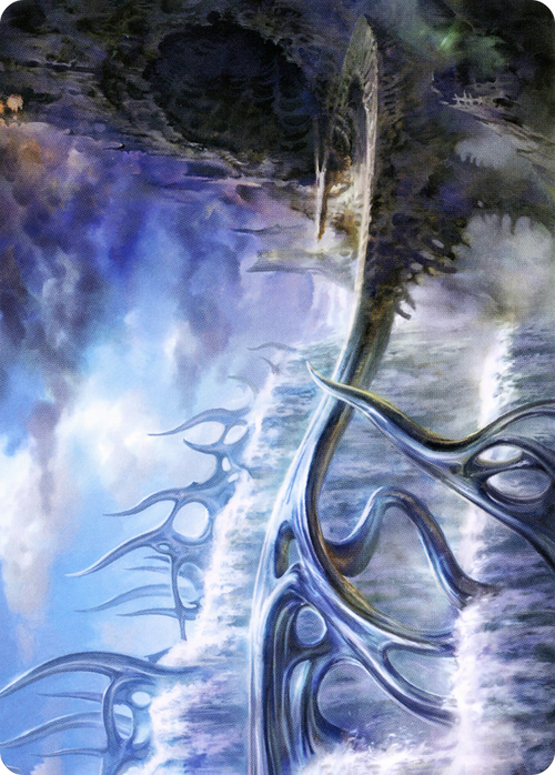Mistvault Bridge // Mistvault Bridge (AMH2-075) - Modern Horizons 2 Art Series (Borderless) Foil