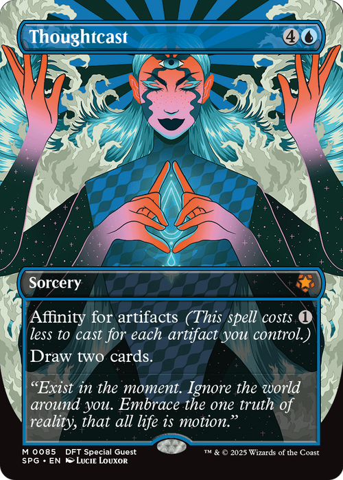 Thoughtcast (Borderless) (SPG-085) - Special Guests Foil