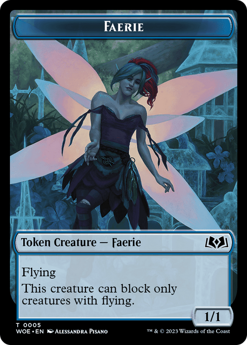 Faerie (TWOE-005) - Wilds of Eldraine Tokens