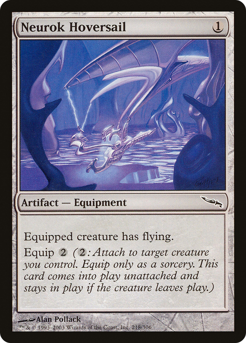 Neurok Hoversail (MRD-218) - Mirrodin