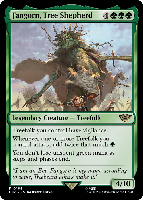 Fangorn, Tree Shepherd (LTR-166) - The Lord of the Rings: Tales of Middle-earth Foil
