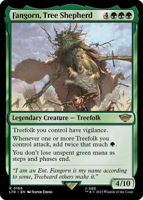 Fangorn, Tree Shepherd (LTR-166) - The Lord of the Rings: Tales of Middle-earth