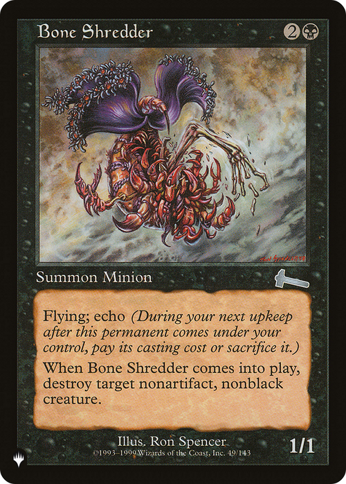 Bone Shredder (LIST-ULG-49) - The List
