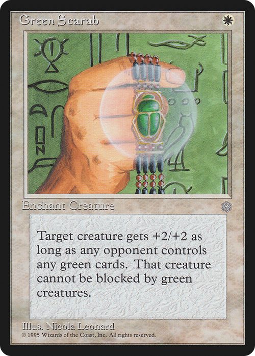 Green Scarab (ICE-) - Ice Age