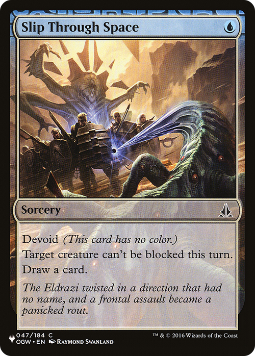 Slip Through Space (LIST-047) - The List: (devoid)