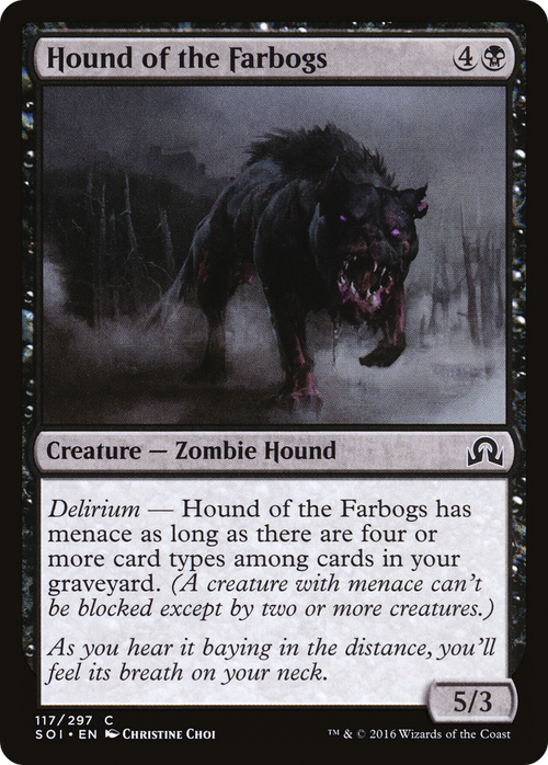 Hound of the Farbogs (SOI-117) - Shadows over Innistrad