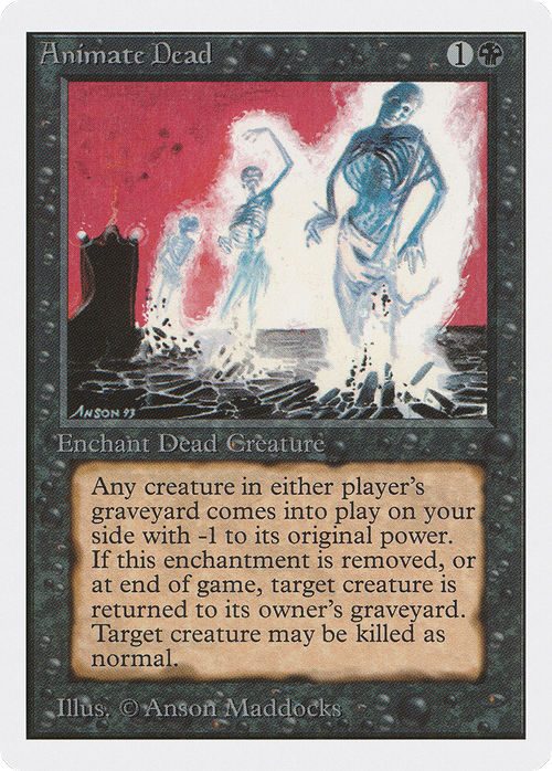 Animate Dead (2ED-) - Unlimited Edition