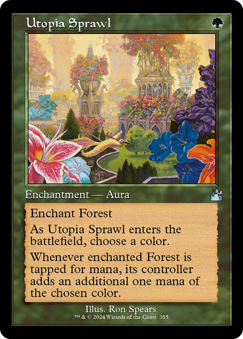 Utopia Sprawl (Retro Frame) (RVR-355) - Ravnica Remastered