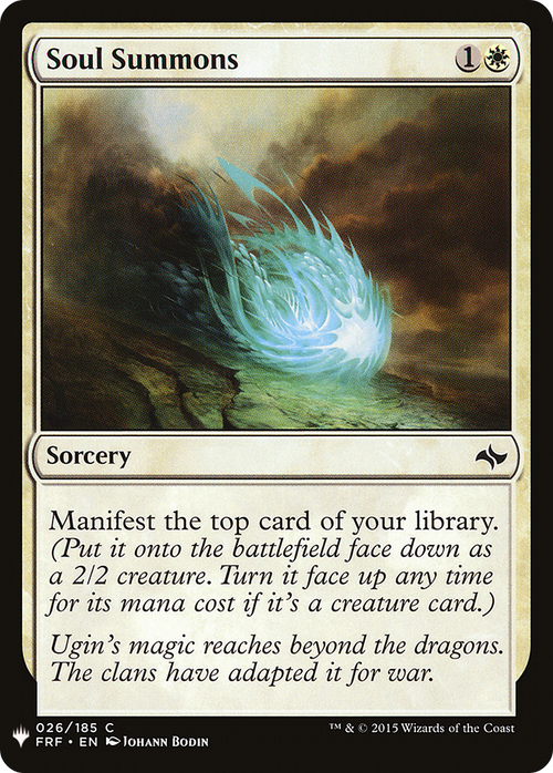 Soul Summons (LIST-FRF-26) - The List