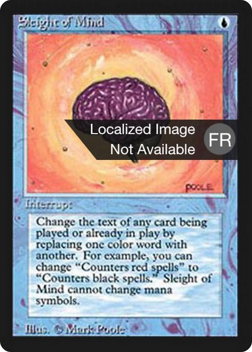 Sleight of Mind (FBB-) - Foreign Black Border