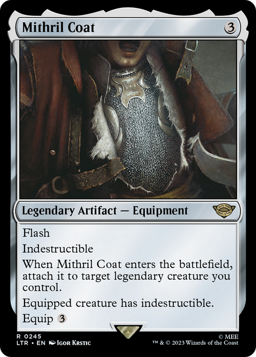 Mithril Coat (LTR-245) - The Lord of the Rings: Tales of Middle-earth Foil