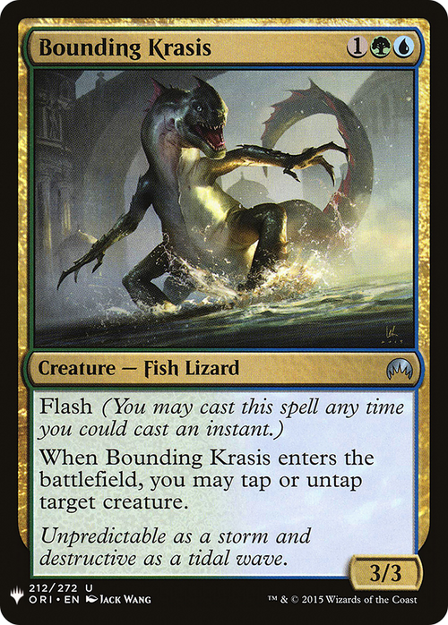 Bounding Krasis (LIST-ORI-212) - The List