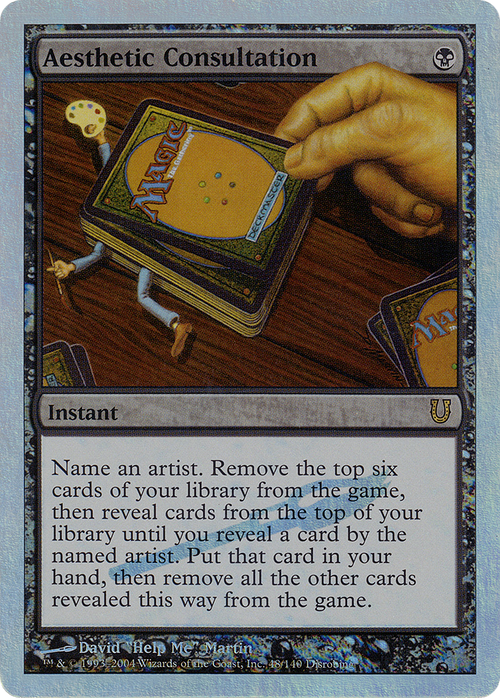 Aesthetic Consultation (Alternate Foil) (UNH-48★) - Unhinged Foil