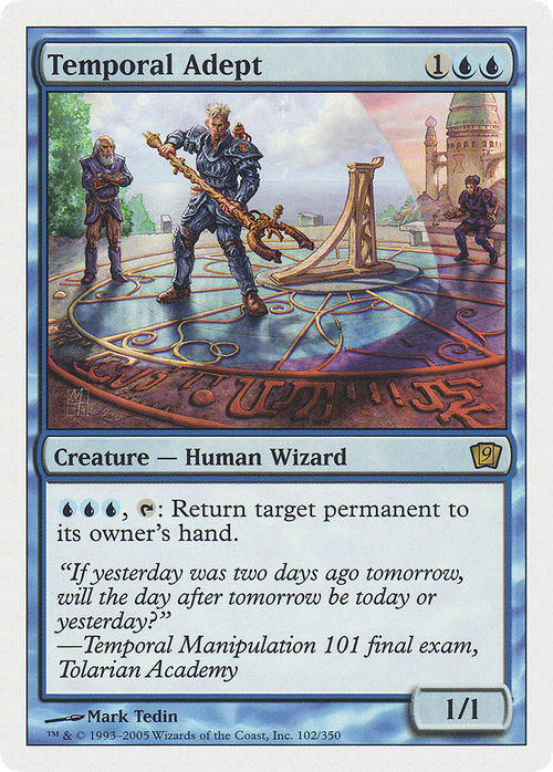 Temporal Adept (9ED-102) - 9th Edition