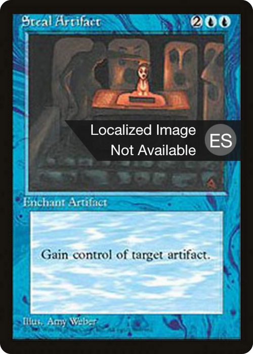 Steal Artifact (4BB-) - Fourth Edition Foreign Black Border