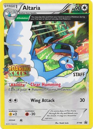 Altaria - XY46 (Prerelease) [Staff]  - Holofoil XY Promos - Promo
