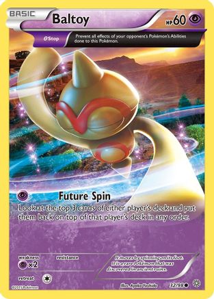 Baltoy (32) (32) 032  - Reverse Holofoil XY  Ancient Origins - Common