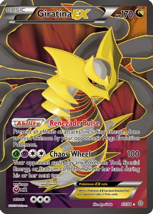 Giratina EX (93 Full Art)  - Holofoil XY  Ancient Origins - Ultra Rare