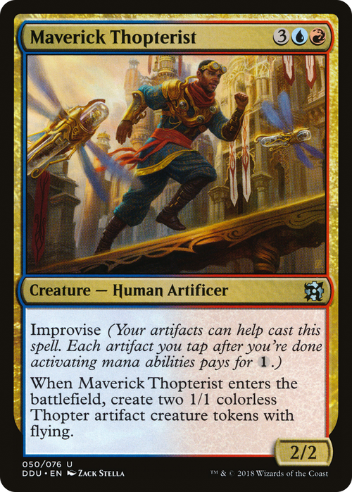 Maverick Thopterist (DDU-050) - Duel Decks: Elves vs. Inventors