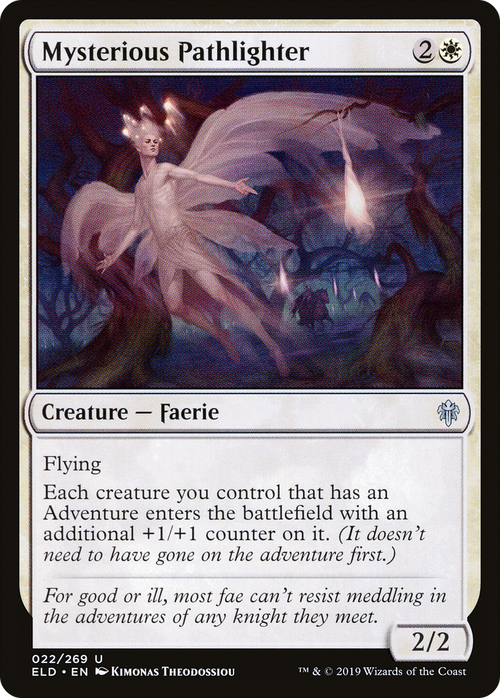 Mysterious Pathlighter (ELD-022) - Throne of Eldraine Foil