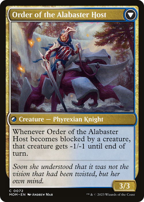 Order of the Mirror (MOM-072) - March of the Machine Foil