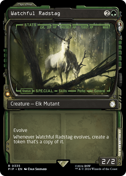 Watchful Radstag (Showcase) (PIP-335) - Fallout: (Showcase)