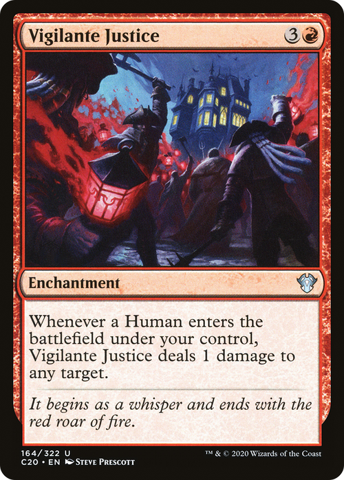 Vigilante Justice (C20-164) - Commander 2020